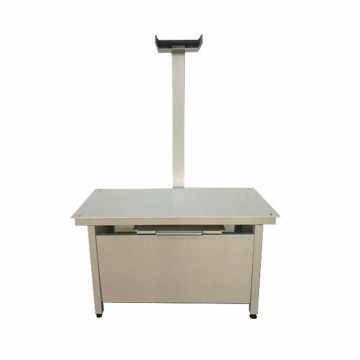 Veterinary radiography bed